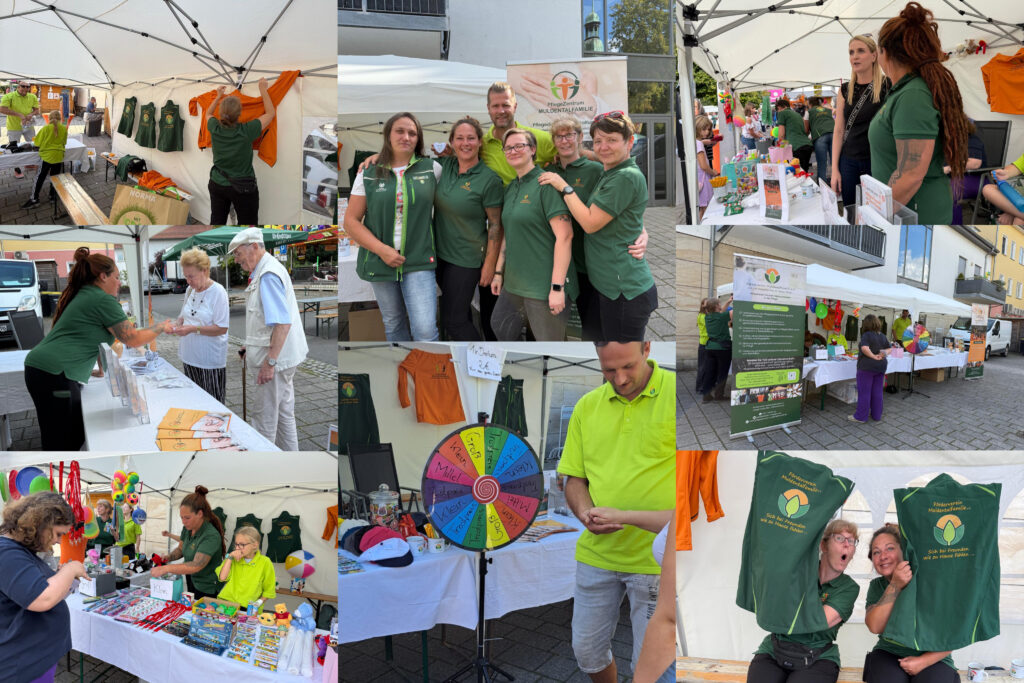 Glücksrad-Aktion beim Kartoffelfest in Naunhof